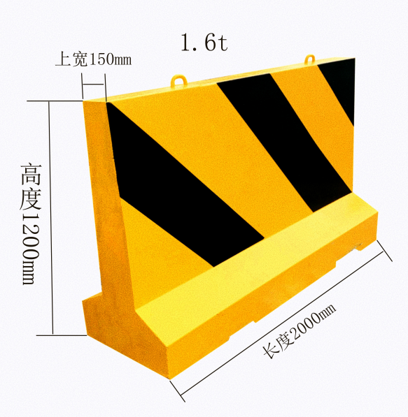 淮南小区水泥隔离墩